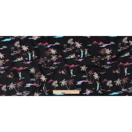Mood Exclusive Black Island Idyll Cotton Voile