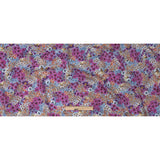 Mood Exclusive Periwinkle Patchwork Perennials Cotton Voile
