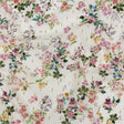 Cotton Voile Print with Metallic Dots - Off-White Floral - Mood Exclusive April Awakening