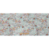 Cotton Voile Print with Metallic Dots - Baby Blue Floral - Mood Exclusive Celestial Serendipity