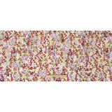 Stretch Cotton Twill Print - Off-White and Purple Floral - Mood Exclusive Wildflowers Willing