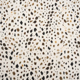 Cotton Poplin - Cream and Brown Animal Spots - Mood Exclusive Dappled Daring Print