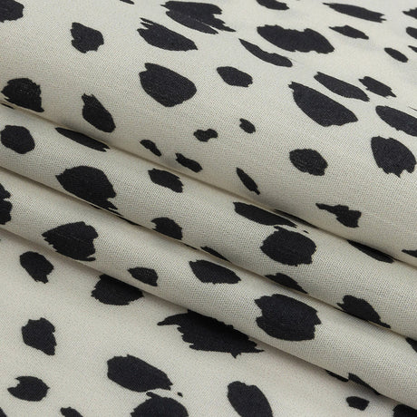 Mood Exclusive Off-White Dappled Daring Cotton Poplin