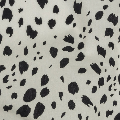Mood Exclusive Off-White Dappled Daring Cotton Poplin