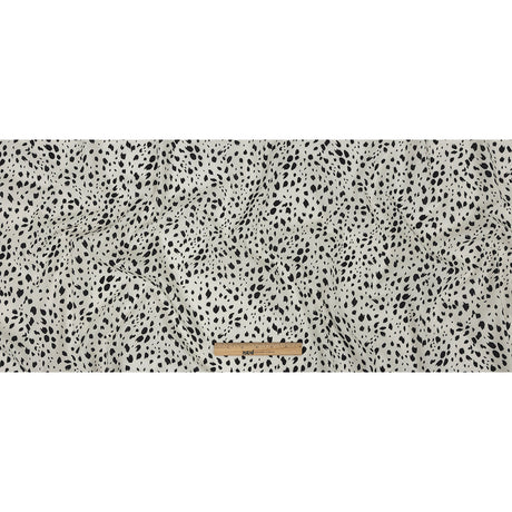 Mood Exclusive Off-White Dappled Daring Cotton Poplin