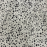 Mood Exclusive Off-White Dappled Daring Cotton Poplin
