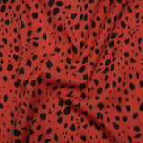 Mood Exclusive Red Dappled Daring Cotton Poplin
