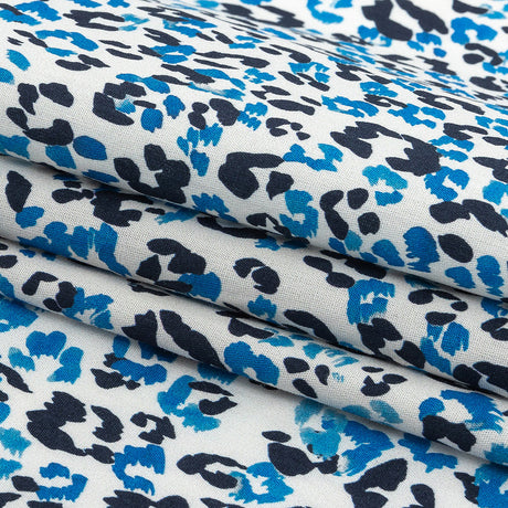 Mood Exclusive Blue Magnificent Motley Cotton Poplin