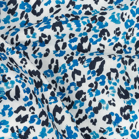 Mood Exclusive Blue Magnificent Motley Cotton Poplin
