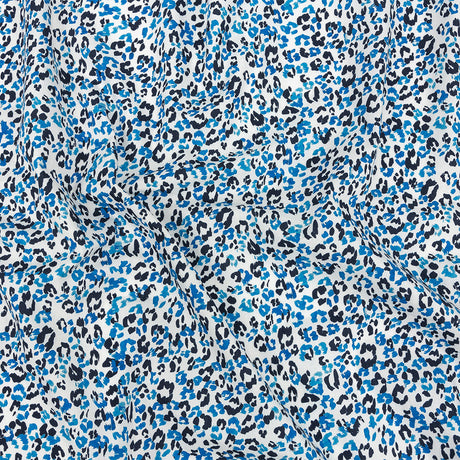 Mood Exclusive Blue Magnificent Motley Cotton Poplin