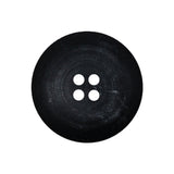Steeple Gray and Peat 4-Hole Molded Plastic Button - 40L/25.5mm