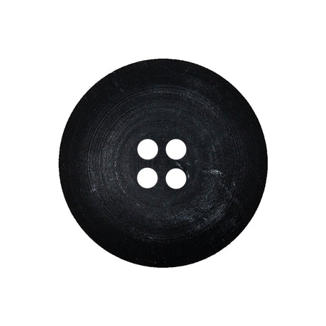 Steeple Gray and Peat 4-Hole Molded Plastic Button - 40L/25.5mm