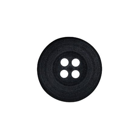 Raven Black 4-Hole Textured Tire Rim Button - 32L/20mm