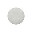 White 2-Sided Bevel Cut Shank Back Plastic Button - 36L/23mm
