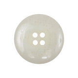 Off-White Speckled 4-Hole Plastic Button - 40L/25.5mm