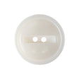 Ivory Iridescent 2-Hole Channel Style Plastic Button - 40L/25.5mm