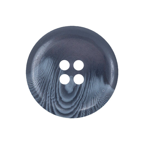 Excalibur and Stormy Weather Swirls Tire Shaped Rim Plastic Button - 40L/25.5mm