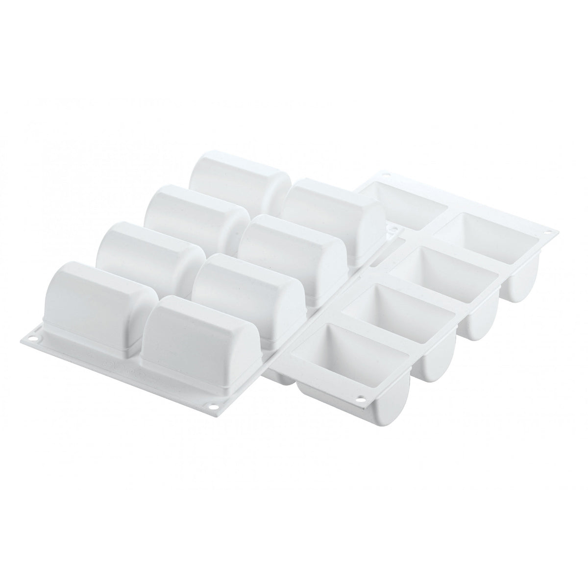 Silikomart "BUCHETTE 140" Flexible Baking & Freezing Mold, 4.7 Oz., 8 Cavities