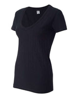 Women's V-Neck Slub T-Shirt