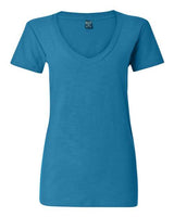 Women's V-Neck Slub T-Shirt