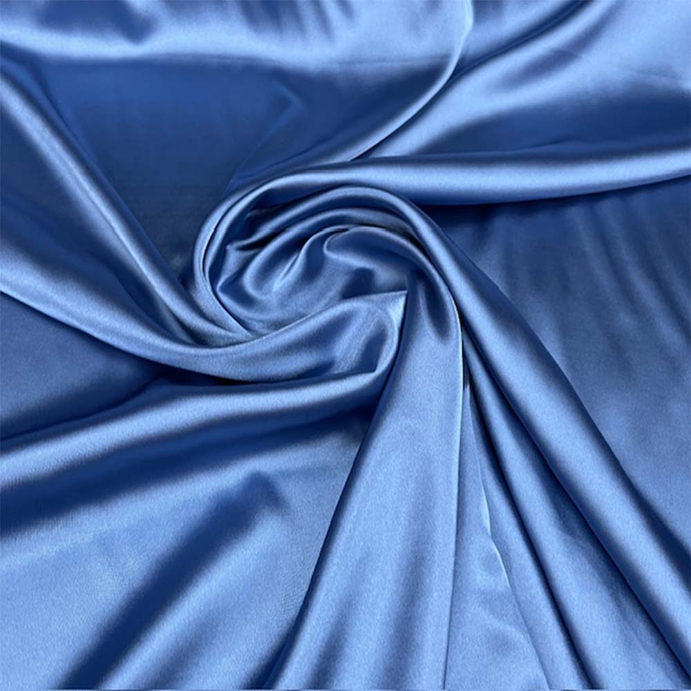1 Yard Premium 250 GSM Bridal Stretch Satin Fabric Glossy Soft Material for Gowns 60 Inch Width 100% Polyester