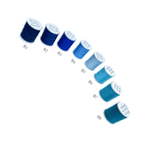 200 Yards Blue Polyester Thread Small Spool for Sewing & Craft Projects