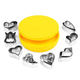O'Creme Mini Heart Cookie Cutter Set, 24 Pcs.