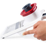 Zyliss E900044U 13" Handheld Slicer, White/Red
