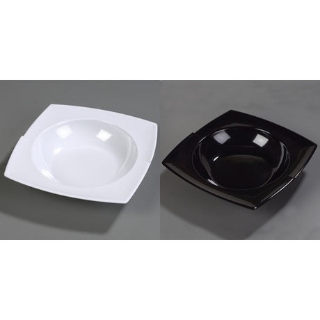 Carlisle 15" Rave Bowl with Rim, Black