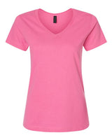 Gildan® Soft & stylish Women’s V-Neck T-Shirt Casual Collar