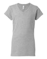 Gildan® Soft & stylish Women’s V-Neck T-Shirt Casual Collar