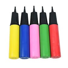 Balloon Pump - Assorted Colors