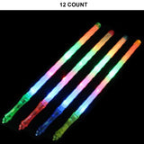 LED Clear Twisted Wands
