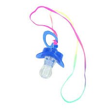 Flashing Pacifier Necklace without Clasp