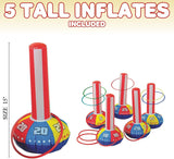 Inflatable Ring Toss Set