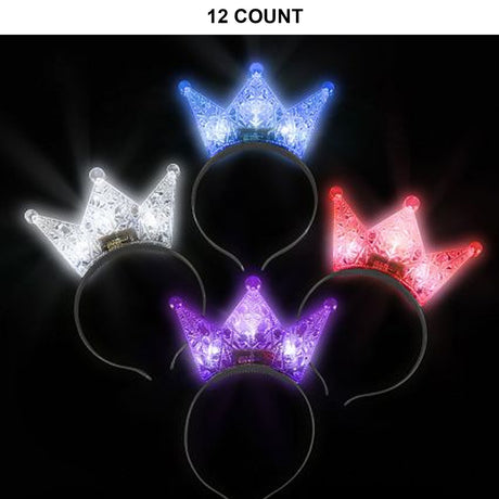 Flashing Crown Headbands