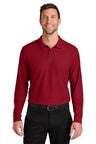 Port Authority® Wearever Signature Pique Long Sleeve Polo