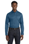 Port Authority® Long Sleeve SuperPro React Twill Shirt