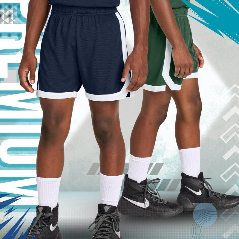 Sport-Tek Youth Rival Basketball 5€_x009d_ Short SPORT-TEK product