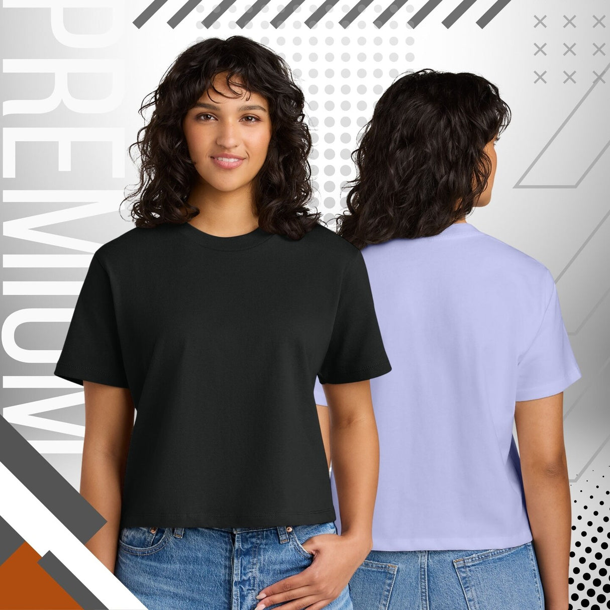 Next Level Apparel® Women’s Crewneck Short Sleeve Heavyweight Boxy Tee