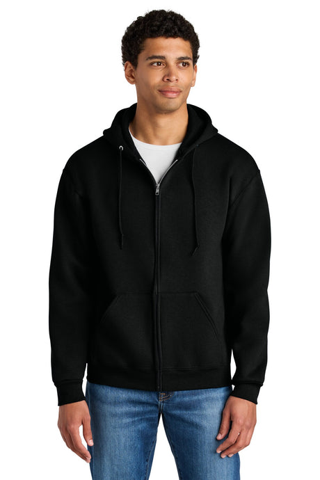 Jerzees® Rugged Longsleeve Full-Zip Hooded Sweatshirt