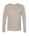 BELLA + CANVAS® Heather CVC Crewneck Long Sleeve Tee