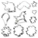 Unicorn Birthday Baby Shower Summer Cookie Cutter 10 Piece Set HS0456