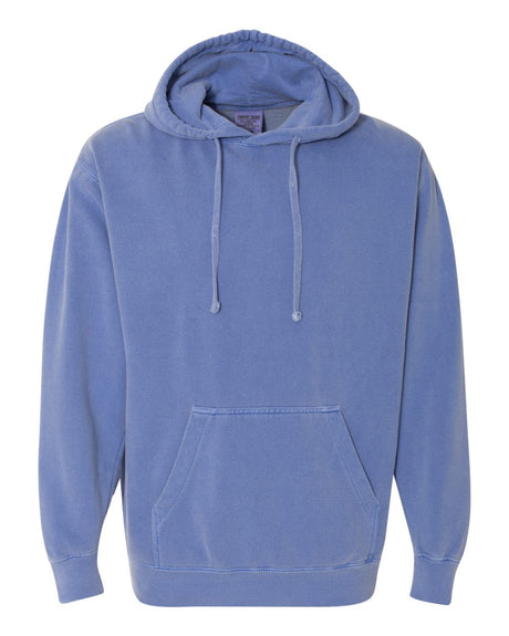 Comfort Colors® Garment-Dyed Long Sleeve Hooded Sweatshirt