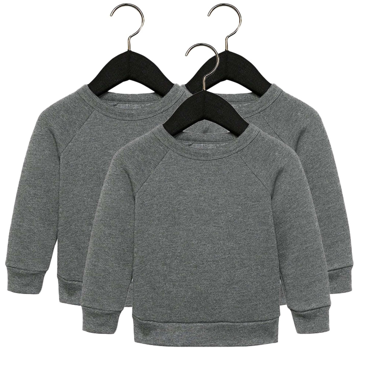 Bella + Canvas® Toddler Sponge Fleece Raglan Sweatshirt