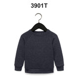 Bella + Canvas® Toddler Sponge Fleece Raglan Sweatshirt