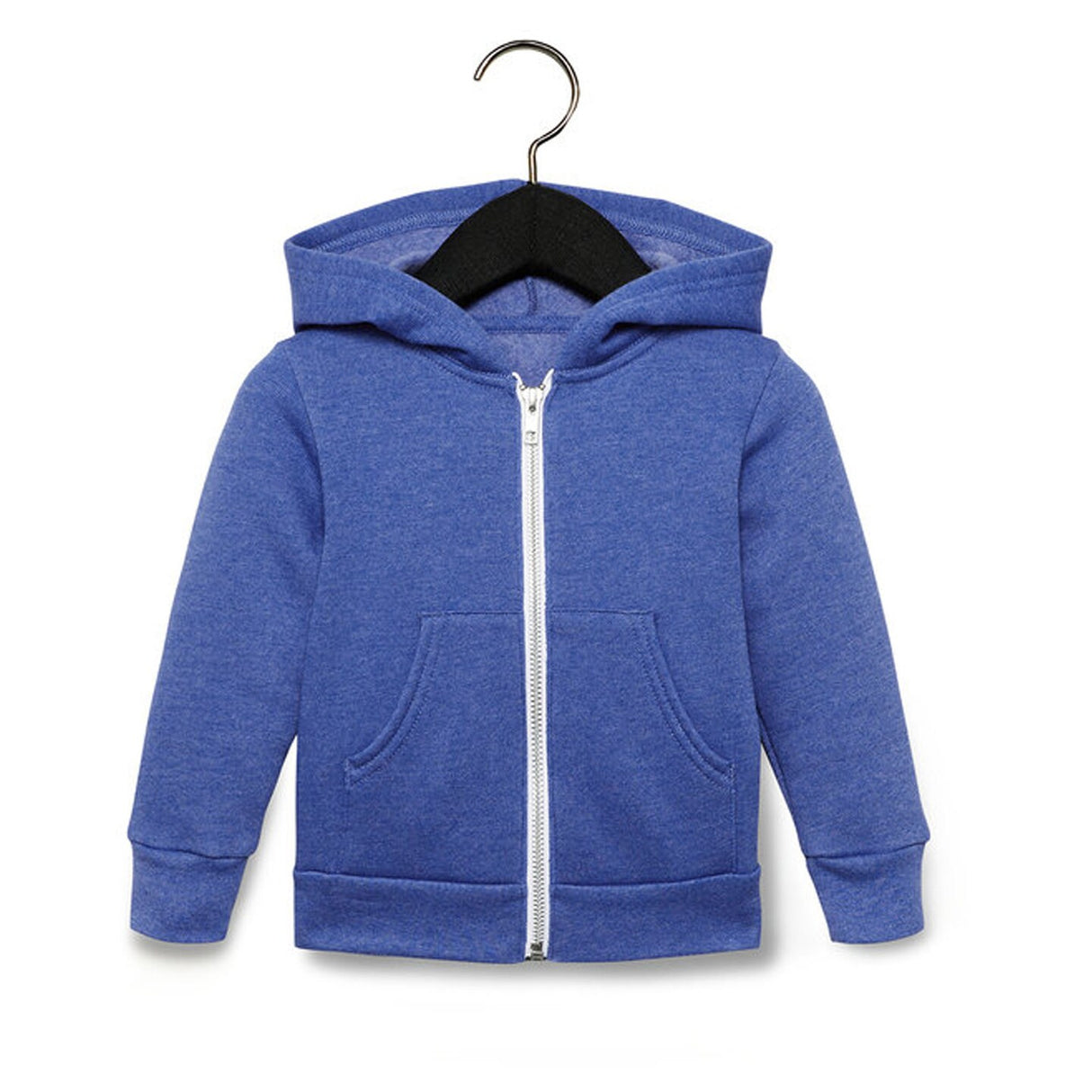 Bella + Canvas® Toddler Sponge Fleece Full Zip Hooded Sweatshirt