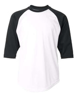 Youth B-Core Three-Quarter Sleeve Baseball T-Shirt