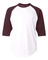 Youth B-Core 3/4 Sleeve Baseball T-Shirt