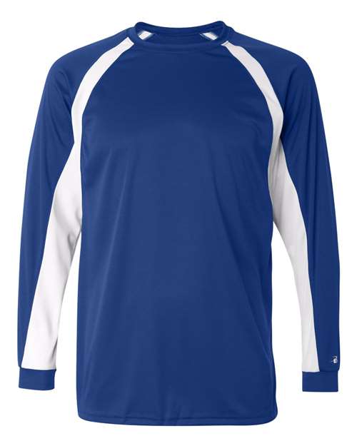 Badger Men's B-Core Hook Long Sleeve Performance T-Shirt